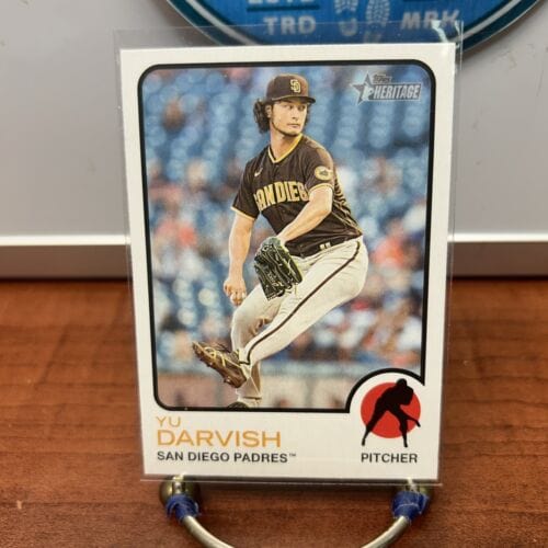 Cheap Sneaks Footwear/Sports Cards Baseball Card 2022 Topps Heritage #552 Yu Darvish San Diego Padres Baseball Card