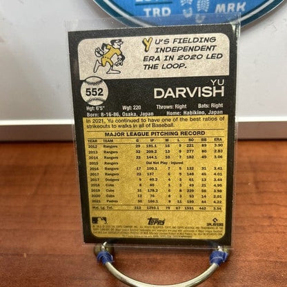 Cheap Sneaks Footwear/Sports Cards Baseball Card 2022 Topps Heritage #552 Yu Darvish San Diego Padres Baseball Card