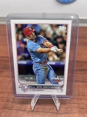Cheap Sneaks Footwear/Sports Cards Baseball Card 2022 Topps Opening Day #171 Paul Goldschmidt