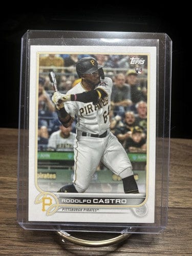 Cheap Sneaks Footwear/Sports Cards Baseball Card 2022 Topps Rodolfo Castro RC Pittsburgh Pirates #85