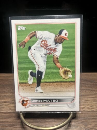 Cheap Sneaks Footwear/Sports Cards Baseball Card 2022 Topps Series 1 Jorge Mateo Bal-12 Team Set Baltimore Orioles