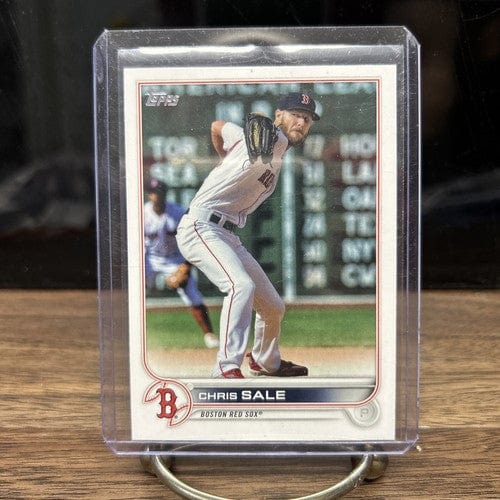 Cheap Sneaks Footwear/Sports Cards Baseball Card 2022 Topps Series 2 #409 Chris Sale Boston Red Sox