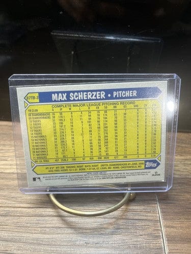 Cheap Sneaks Footwear/Sports Cards Baseball Card 2022 Topps Series 2 Max Scherzer #87TB-3 1987 Topps Blue New York Mets