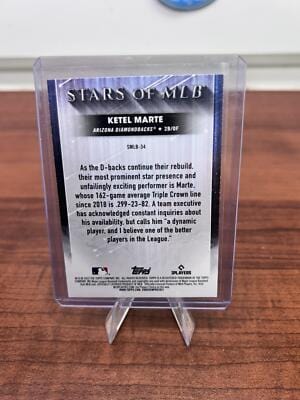 Cheap Sneaks Footwear/Sports Cards Baseball Card 2022 Topps #SMLB-34 Ketel Marte Stars of MLB