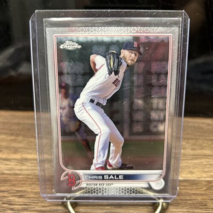 Cheap Sneaks Footwear/Sports Cards Baseball Card 2022 Topps Sonic Chrome Base #118 Chris Sale - Boston Red Sox