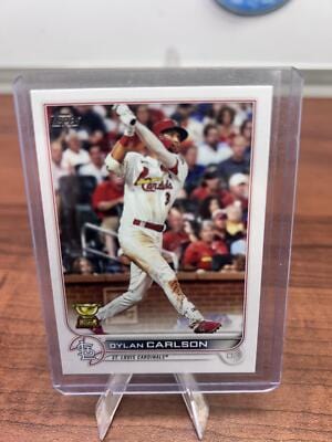 Cheap Sneaks Footwear/Sports Cards Baseball Card 2022 Topps St. Louis Cardinals #STL-2 Dylan Carlson