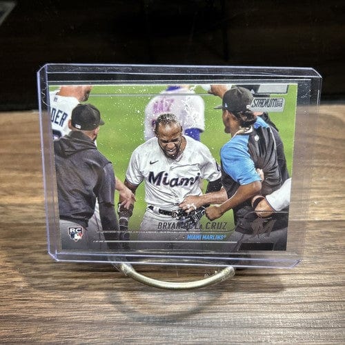 Cheap Sneaks Footwear/Sports Cards Baseball Card 2022 Topps Stadium Club Base Bryan De La Cruz Rookie Miami Marlins
