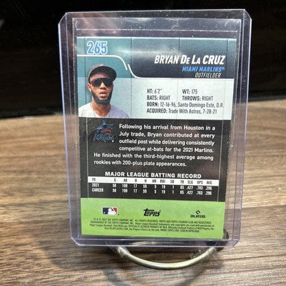 Cheap Sneaks Footwear/Sports Cards Baseball Card 2022 Topps Stadium Club Base Bryan De La Cruz Rookie Miami Marlins