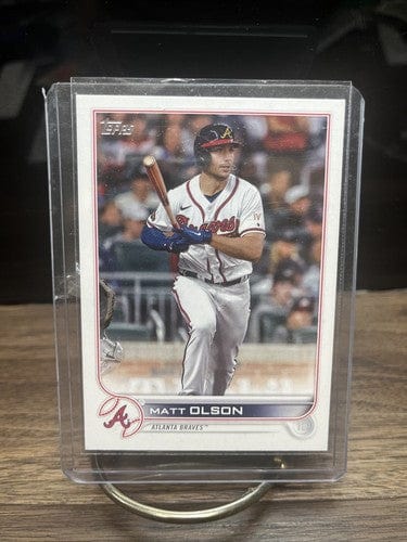 Cheap Sneaks Footwear/Sports Cards Baseball Card 2022 Topps Update Card #US2 of Matt Olson Atlanta Braves ML HR Leader