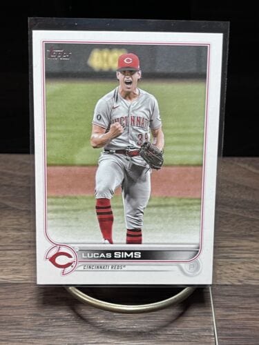 Cheap Sneaks Footwear/Sports Cards Baseball Card 2022 Topps Update Lucas Sims  US161  Cincinnati Reds