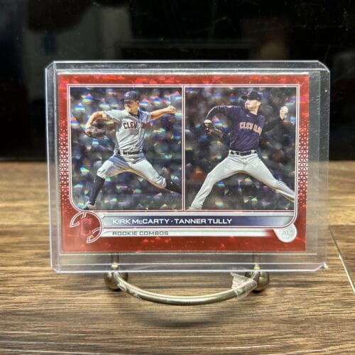 Cheap Sneaks Footwear/Sports Cards Baseball Card 2022 Topps Update Red Rainbow Foil #US78 Kirk McCarty Tanner Tully #08