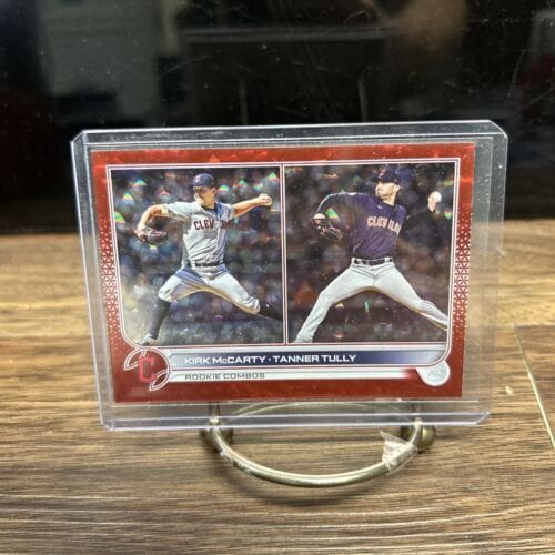 Cheap Sneaks Footwear/Sports Cards Baseball Card 2022 Topps Update Red Rainbow Foil #US78 Kirk McCarty Tanner Tully #08