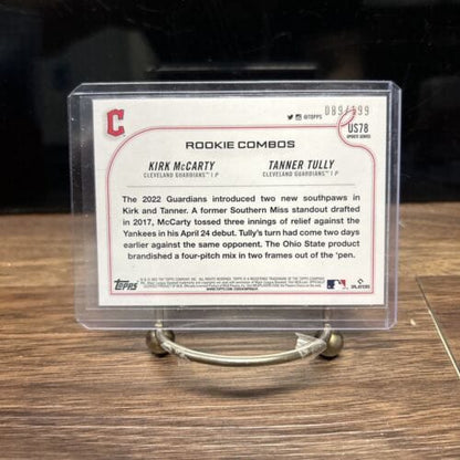 Cheap Sneaks Footwear/Sports Cards Baseball Card 2022 Topps Update Red Rainbow Foil #US78 Kirk McCarty Tanner Tully #08