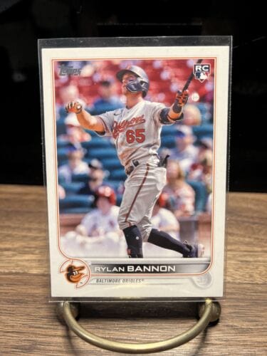 Cheap Sneaks Footwear/Sports Cards Baseball Card 2022 Topps Update Rylan Bannon Rookie Card #US70 Baltimore Orioles