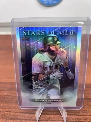 Cheap Sneaks Footwear/Sports Cards Baseball Card 2022 Topps Update #SMLB-81 Brandon Crawford Stars of MLB
