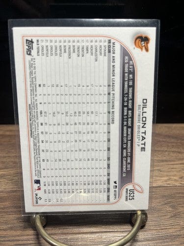 Cheap Sneaks Footwear/Sports Cards Baseball Card 2022 Topps Update #US25 Dillon Tate Baltimore Orioles