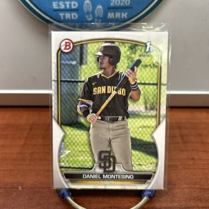 Cheap Sneaks Footwear/Sports Cards Baseball Card 2023 1st Bowman Daniel Montesino # BP-114 San Diego Padres Baseball Ca