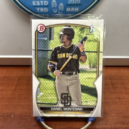 Cheap Sneaks Footwear/Sports Cards Baseball Card 2023 1st Bowman Daniel Montesino # BP-114 San Diego Padres Baseball Ca