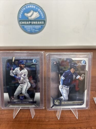 Cheap Sneaks Footwear/Sports Cards Baseball Card 2023-22 Bowman Chrome RC Kansas City Royals Waters,Garcia,Pasquantino,