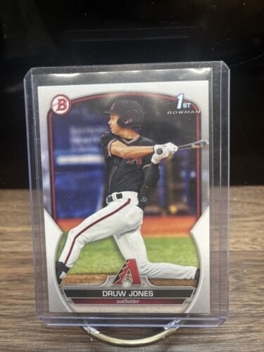 Cheap Sneaks Footwear/Sports Cards Baseball Card 2023 Bowman  1st Prospects #BP-25 Druw Jones Arizona Diamondbacks