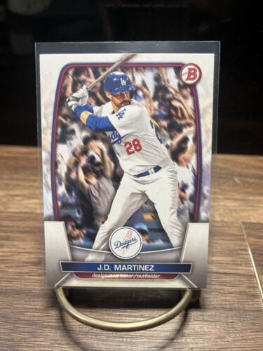 Cheap Sneaks Footwear/Sports Cards Baseball Card 2023 Bowman #21 J.D. Martinez Los Angeles Dodgers Baseball Card