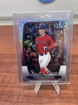 Cheap Sneaks Footwear/Sports Cards Baseball Card 2023 Bowman #58 Masataka Yoshida Mojo Refractors