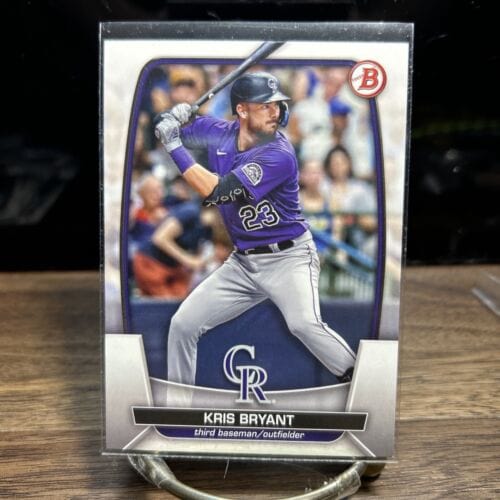 Cheap Sneaks Footwear/Sports Cards Baseball Card 2023 Bowman Base Kris Bryant Colorado Rockies #79 Chicago Cubs