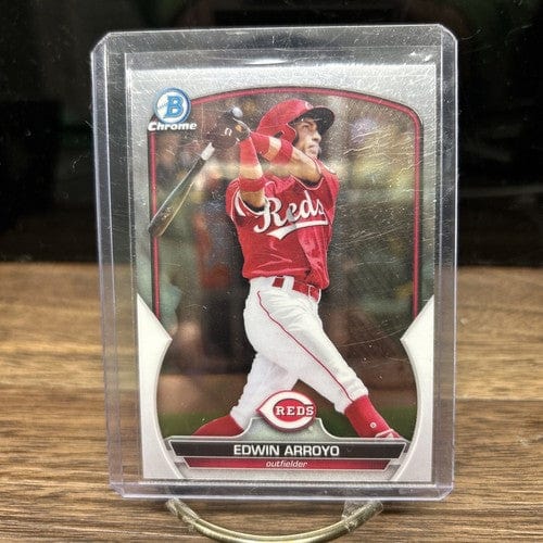 Cheap Sneaks Footwear/Sports Cards Baseball Card 2023 Bowman Baseball Chrome Edwin Arroyo Cincinnati Reds #BCP-66
