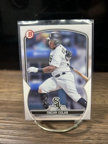 Cheap Sneaks Footwear/Sports Cards Baseball Card 2023 Bowman Baseball Oscar Colas BP-13 Chicago White Sox