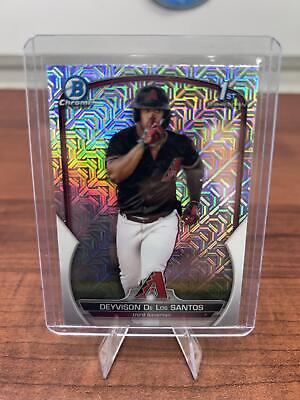 Cheap Sneaks Footwear/Sports Cards Baseball Card 2023 Bowman #BCP-116 Deyvison De Los Santos Chrome Prospects Mojo Refr