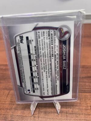 Cheap Sneaks Footwear/Sports Cards Baseball Card 2023 Bowman #BCP-127 Joshua Baez Chrome Prospects Lunar Glow Refractor