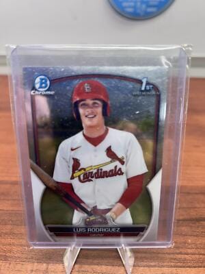 Cheap Sneaks Footwear/Sports Cards Baseball Card 2023 Bowman #BCP-130 Luis Rodriguez Chrome Prospects