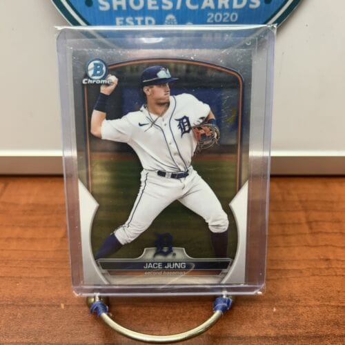 Cheap Sneaks Footwear/Sports Cards Baseball Card 2023 Bowman #BCP-53 Jace Jung Chrome Prospects