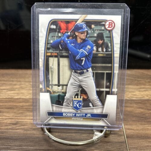 Cheap Sneaks Footwear/Sports Cards Baseball Card 2023 Bowman Bobby Witt Jr. Kansas City Royals Base Set Card # 57