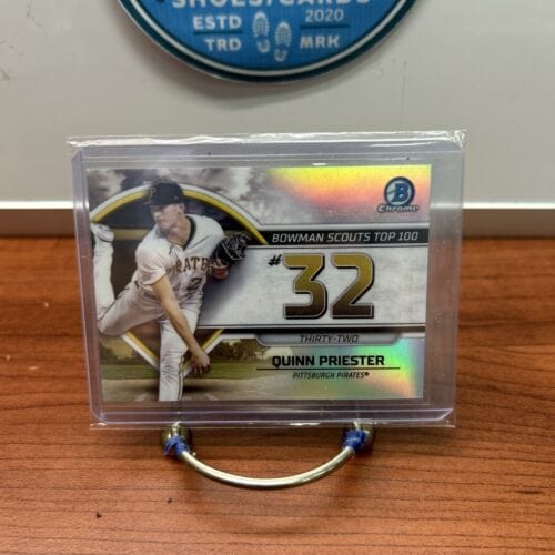 Cheap Sneaks Footwear/Sports Cards Baseball Card 2023 Bowman - Bowman Scouts Top 100 #BTP-32 Quinn Priester (RC) - Pira
