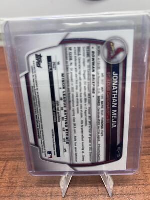 Cheap Sneaks Footwear/Sports Cards Baseball Card 2023 Bowman #BP-15 Jonathan Mejia Prospects Green Pattern #/99