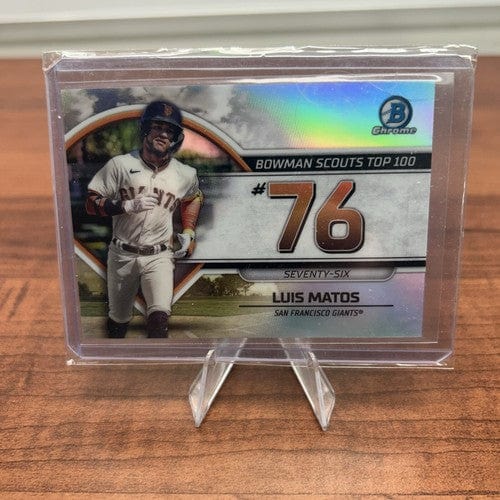 Cheap Sneaks Footwear/Sports Cards Baseball Card 2023 Bowman BTP-76 Luis Matos San Francisco Giants Baseball Card