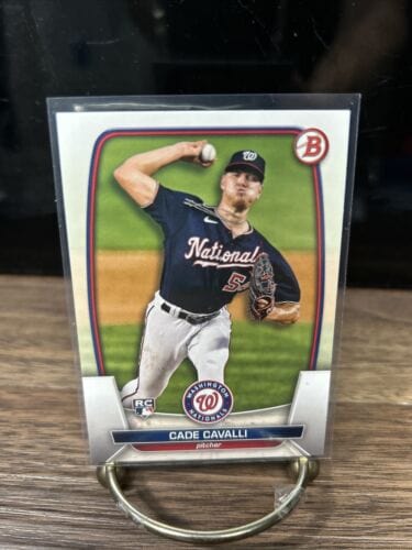 Cheap Sneaks Footwear/Sports Cards Baseball Card 2023 Bowman Cade Cavalli RC #94 - Washington Nationals Baseball Card
