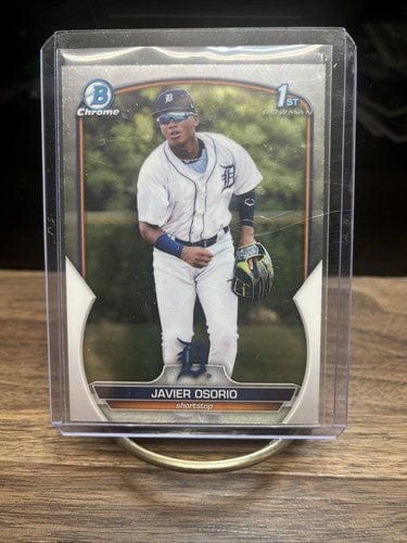 Cheap Sneaks Footwear/Sports Cards Baseball Card 2023 Bowman Chrome 1st Bowman Javier Osorio #BCP-4 Detroit Tigers RC