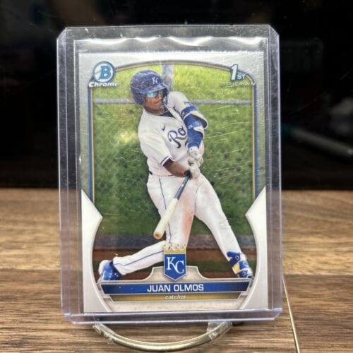Cheap Sneaks Footwear/Sports Cards Baseball Card 2023 Bowman Chrome 1st Juan Olmos Kansas City Royals BCP-136