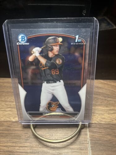 Cheap Sneaks Footwear/Sports Cards Baseball Card 2023 Bowman Chrome 1st Prospect Max Wagner #BCP-8 Orioles