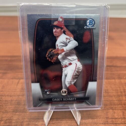 Cheap Sneaks Footwear/Sports Cards Baseball Card 2023 Bowman Chrome - #38 Casey Schmitt (RC) San Francisco Giants Rooki