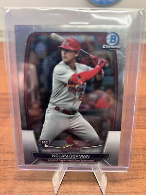 Cheap Sneaks Footwear/Sports Cards Baseball Card 2023 Bowman Chrome #48 Nolan Gorman