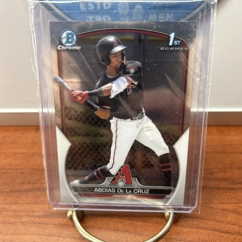 Cheap Sneaks Footwear/Sports Cards Baseball Card 2023 Bowman Chrome Abdias De La Cruz 1st RC #BCP-34 Diamondbacks (11)