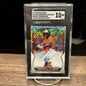 Cheap Sneaks Footwear/Sports Cards Baseball Card 2023 Bowman Chrome Anderson De Los Santos Speckle Auto 83 /299   SGC 1