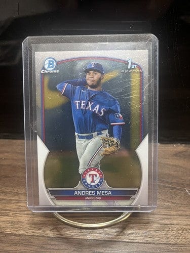 Cheap Sneaks Footwear/Sports Cards Baseball Card 2023 Bowman Chrome   Andres Mesa   BCP-44  Texas Rangers