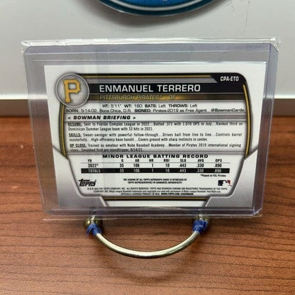 Cheap Sneaks Footwear/Sports Cards Baseball Card 2023 Bowman Chrome Baseball Emmanuel Terrero 1st Bowman Autograph SC68