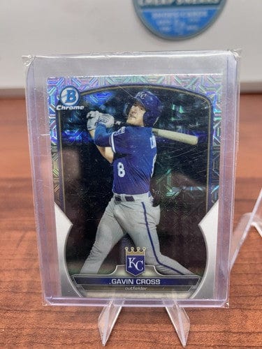 Cheap Sneaks Footwear/Sports Cards Baseball Card 2023 Bowman Chrome Gavin Cross Mega Box Mojo Refractor #BCP-160 Royals