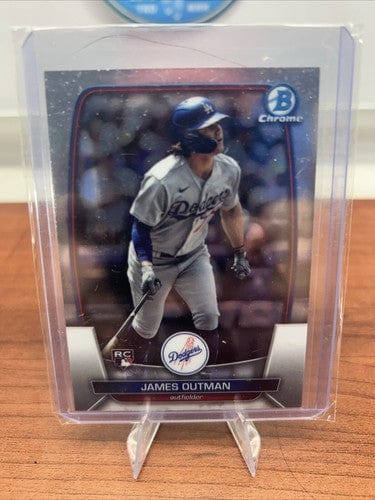 Cheap Sneaks Footwear/Sports Cards Baseball Card 2023 Bowman Chrome - James Outman RC - Los Angeles Dodgers Rookie #68