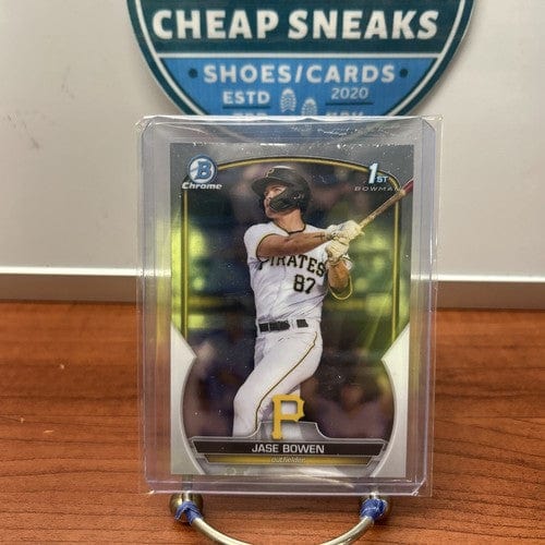 Cheap Sneaks Footwear/Sports Cards Baseball Card 2023 Bowman Chrome Jase Bowen #BCP-146  1st Bowman Pittsburgh Pirates